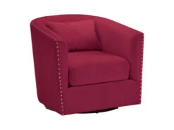 Stanton Swivel Chair Red
