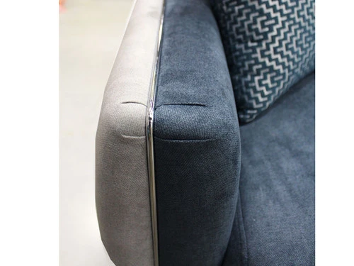 Valens Navy Loveseat Sleeper - Image 4