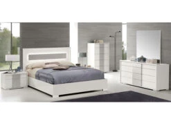 Viola White Queen 4 Pcs Set